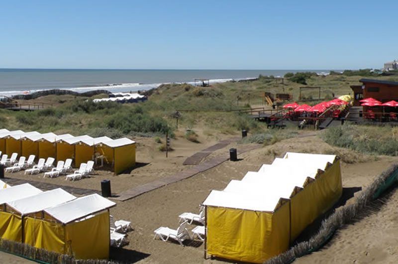 Parador Entre Medanos en la playa